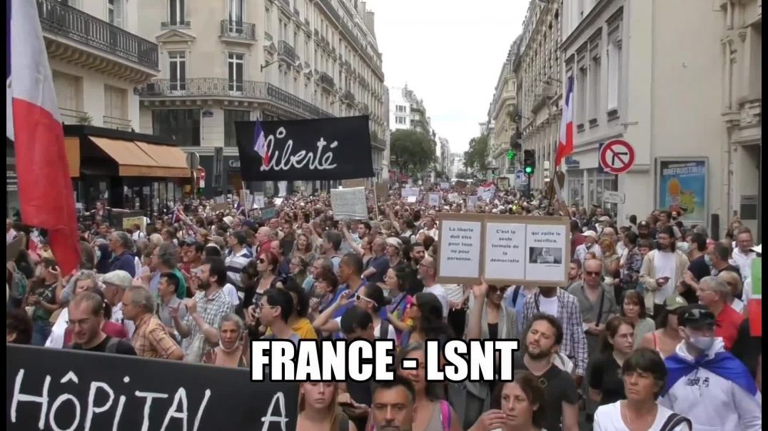 Protests and Statements All Over France People Out In MASS