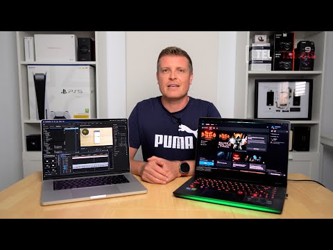 Macbook Pro 16 M1 Pro Vs RTX 3080 Gaming Laptop Comparison & Video Editing