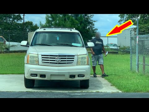 ⁣LOOK AT WHAT I CAUGHT THIS GUY DOING BY MY ESCALADE! *THINGS GOT UGLY*