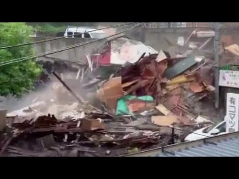 MASSIVE DESTRUCTION! 29 Missing As Time Runs Out For Victims of Atami, Japan Landslide
