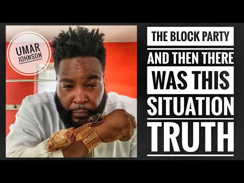 Conversation With Marrying Ghana Confronted By Umar Johnson And His body Guards At The Block Party
