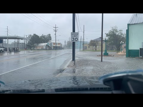 LIVE Hurricane Ida intercept in Houma LA