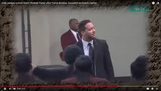 Arab Leaders Contact Black Pastor To Deliver Special News