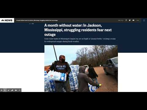 Jackson MS Went 1 Month Without Water
