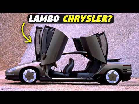 1987 Chrysler Portofino - A Strange Mix of Chrysler & Lamborghini Gone Wrong (Mid-Engine V8)