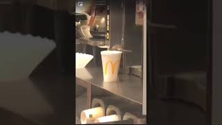 McDonald's drive-thru inside rats mouse