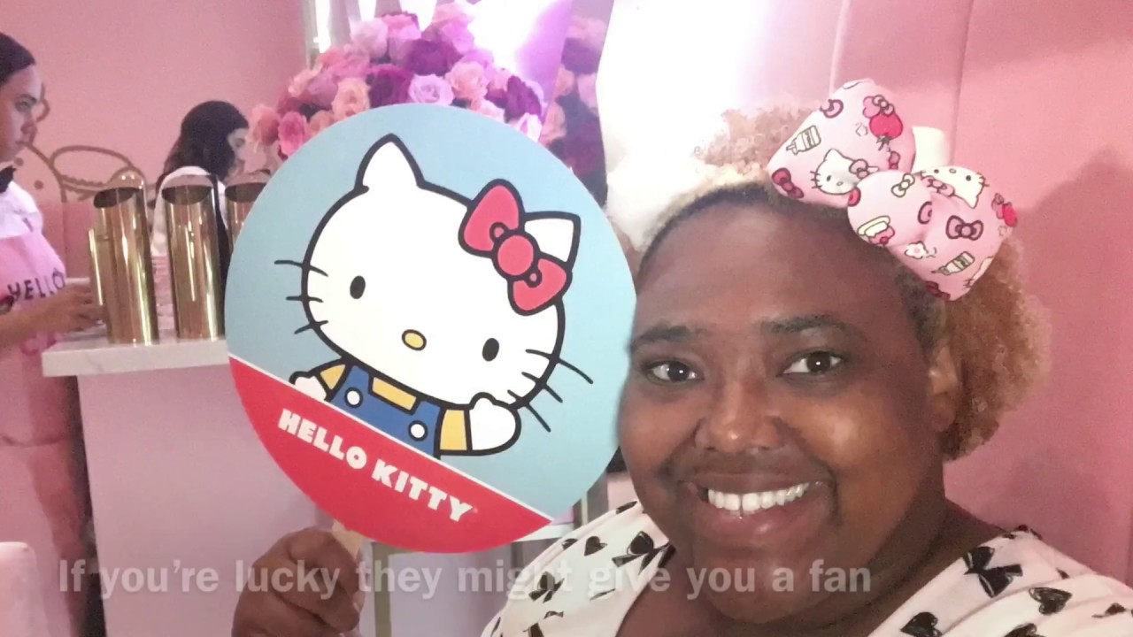 Antoinette Miller: Hello Kitty Cafe Tour w/VIP Bow Bar( California Sept.16, 2018)