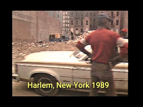 HARLEM NEW YORK 1989 CRACK EPIDEMIC VS HARLEM HOODS 2020