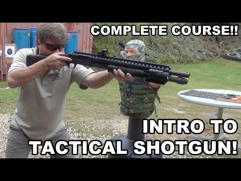 Intro to Tactical Shotgun!  Complete Course from Raidon Tactics