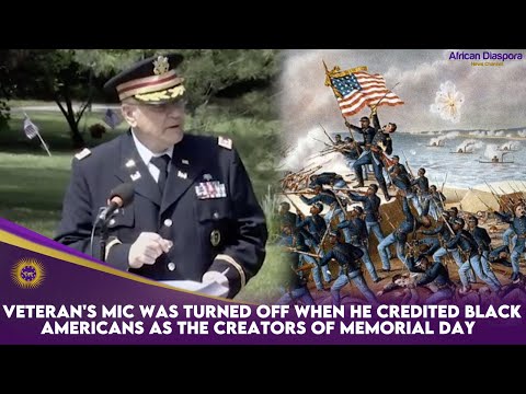 Veteran's Mic Was Turned Off When He Credited Black Americans As The Creators Of Memorial Day
