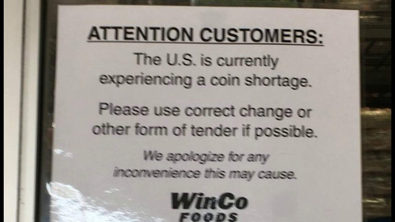 Massive US Coin Supply Shortage Happening, Federal Reserve Stopped Shipments