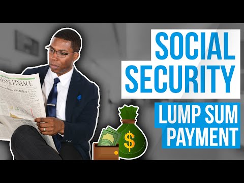 Social Security Lump Sum Payment