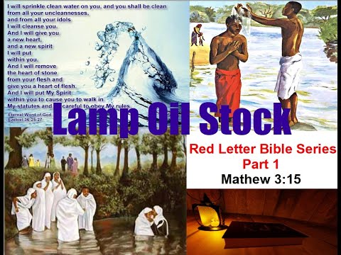 Red Letter Bible Series Part 1