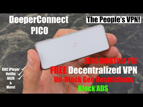 Deeper Connect PICO : FREE VPN network UNLOCK BBC iPlayer Netflix dazn etc