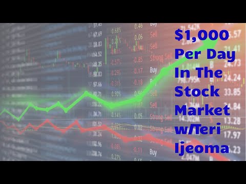 $1k A Day In The Stock Market with Teri Ijeoma
