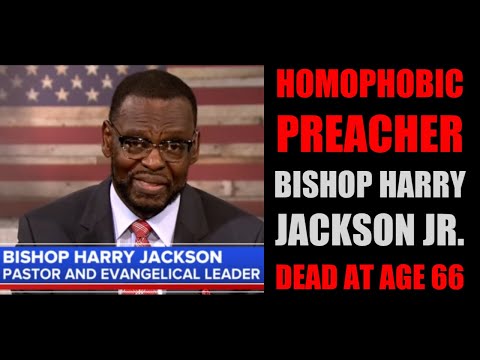 Conservative Bishop Harry Jackson Jr. Dies At 66