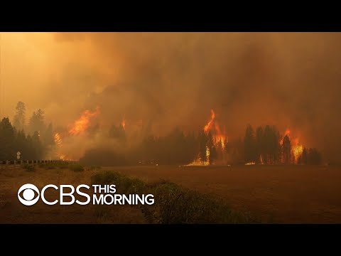 Entire  California Town Leveled As Wildfires Destroy Over 100 Homes