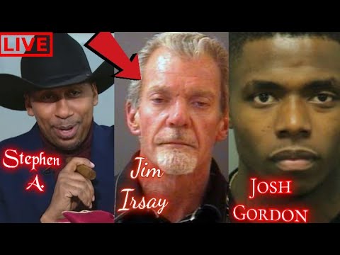 How Stephen A. Smith Covered Colts Owner Jim Irsay Dwi Vs Josh Gordon Dwi A Few Months Apart in 2014