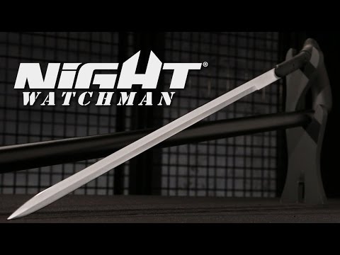 Night Watchman Heavy Duty SK5 Steel Sword Cane