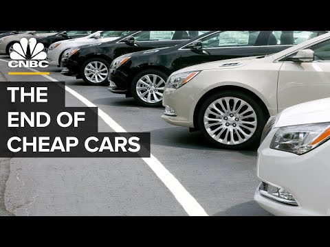 Why Cheap Cars Are Disappearing