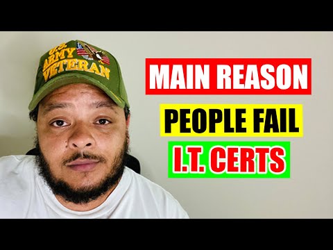 The Main Reason People Fail I.T. Certs
