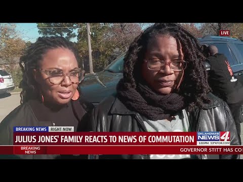 Julius Jones family reacts to news of commutation