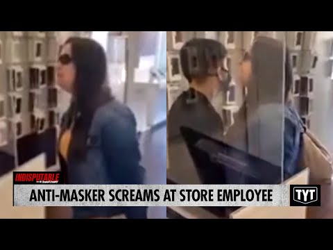 Anti-Masker SCREAMS At Store Employee