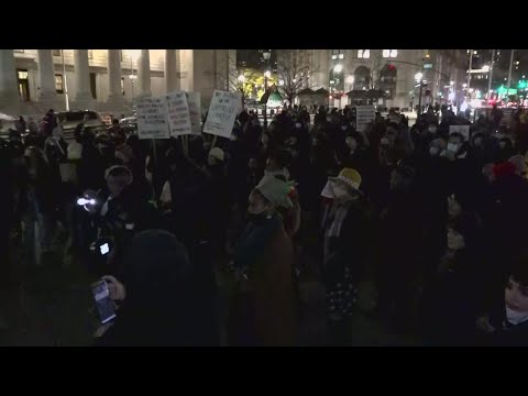 LIVE: Protest following Kyle Rittenhouse verdict