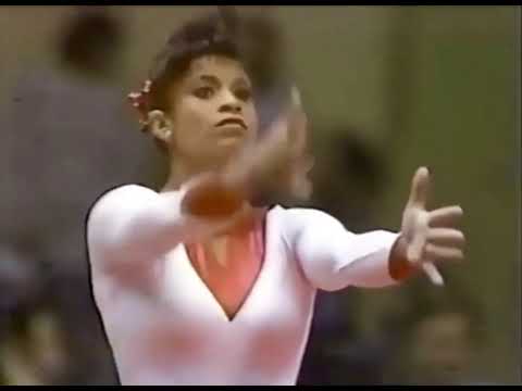 Throw Black#1: Amazing Gymnast shows her MOVES from the 1980s