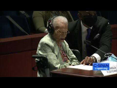 107-Year-Old Tulsa Race Massacre Survivor Viola Fletcher Testifies Before Congress