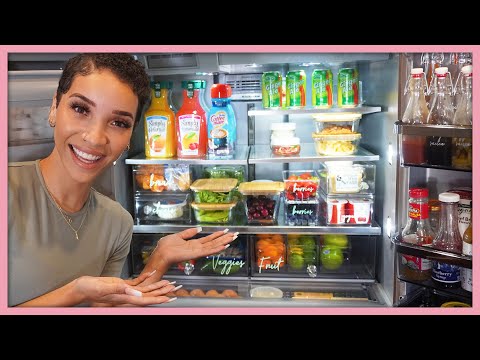 NEWFACE  MAGAZINE  LV MEDIA  FEATURING: It's a Refrigerator Makeover! *Aesthetic Organization*